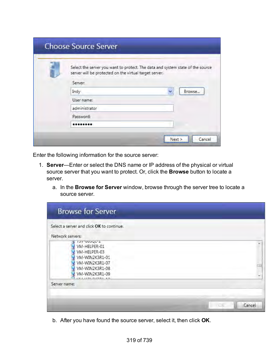HP Storage Mirroring Software User Manual | Page 321 / 741