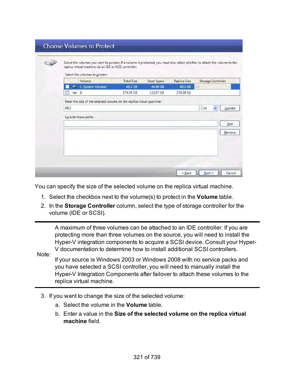 HP Storage Mirroring Software User Manual | Page 323 / 741