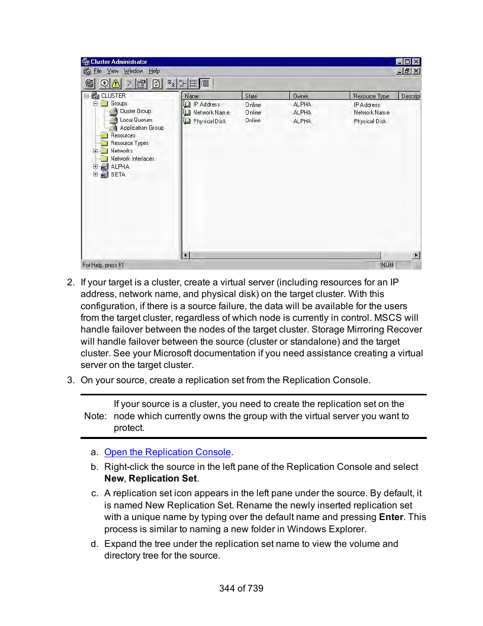 HP Storage Mirroring Software User Manual | Page 346 / 741