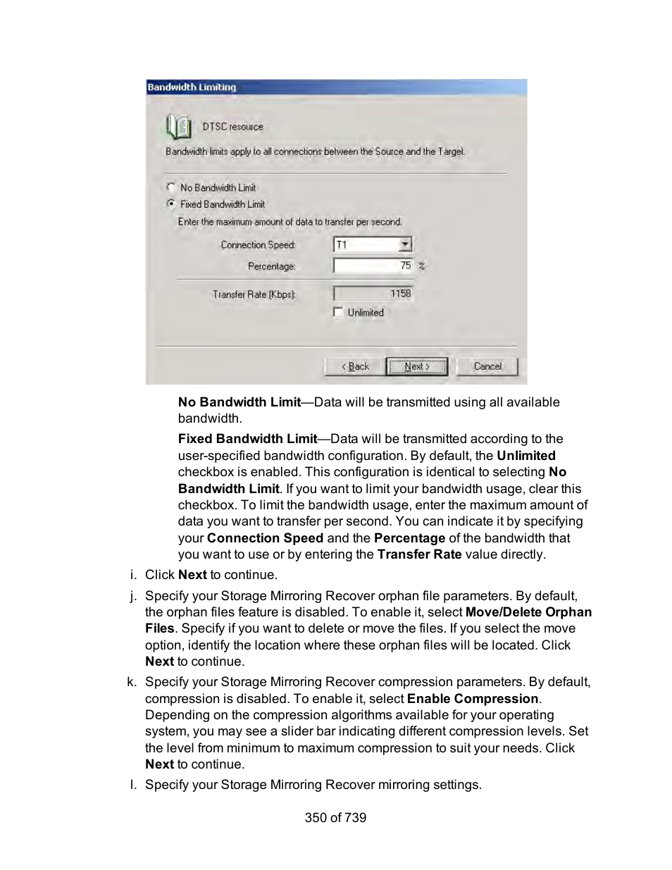 HP Storage Mirroring Software User Manual | Page 352 / 741