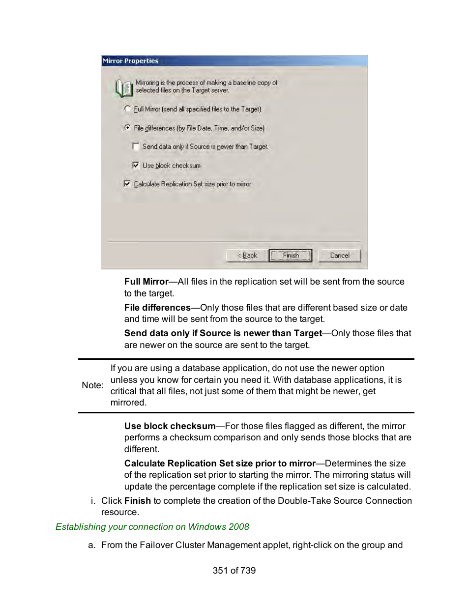 HP Storage Mirroring Software User Manual | Page 353 / 741