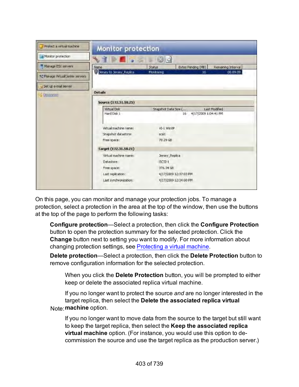 HP Storage Mirroring Software User Manual | Page 405 / 741
