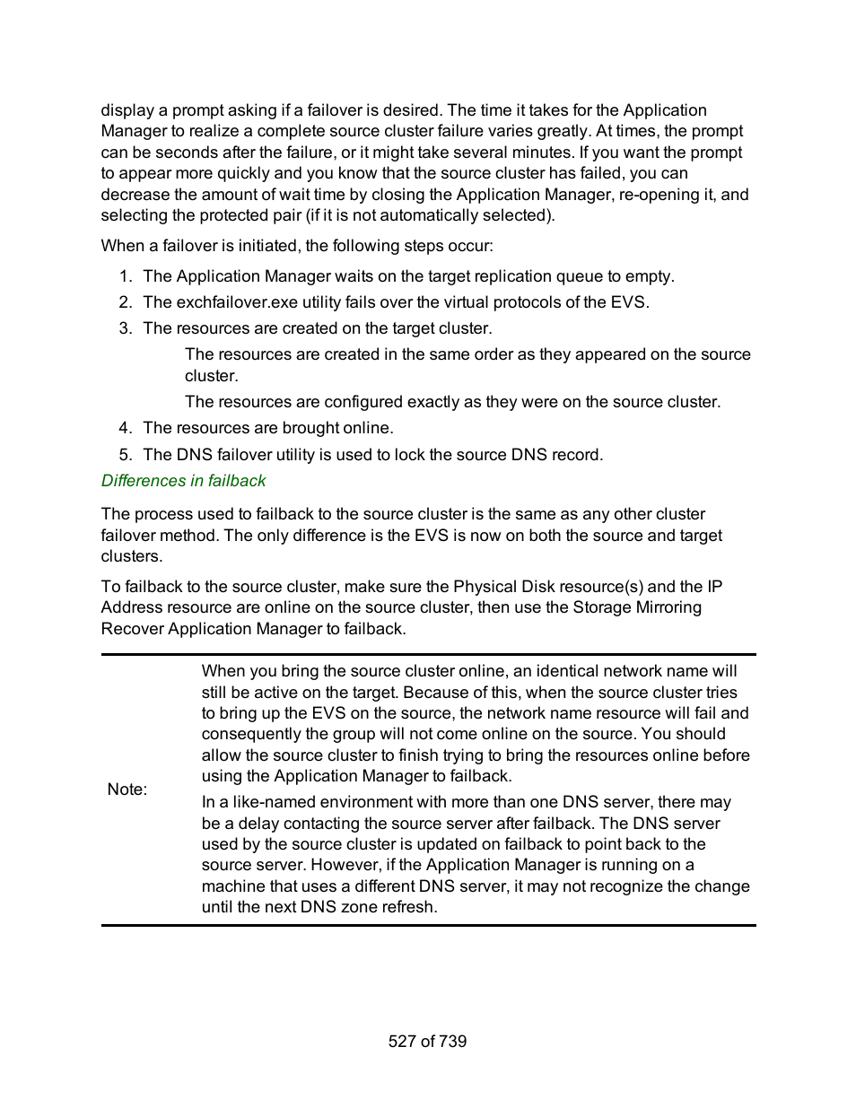 HP Storage Mirroring Software User Manual | Page 529 / 741