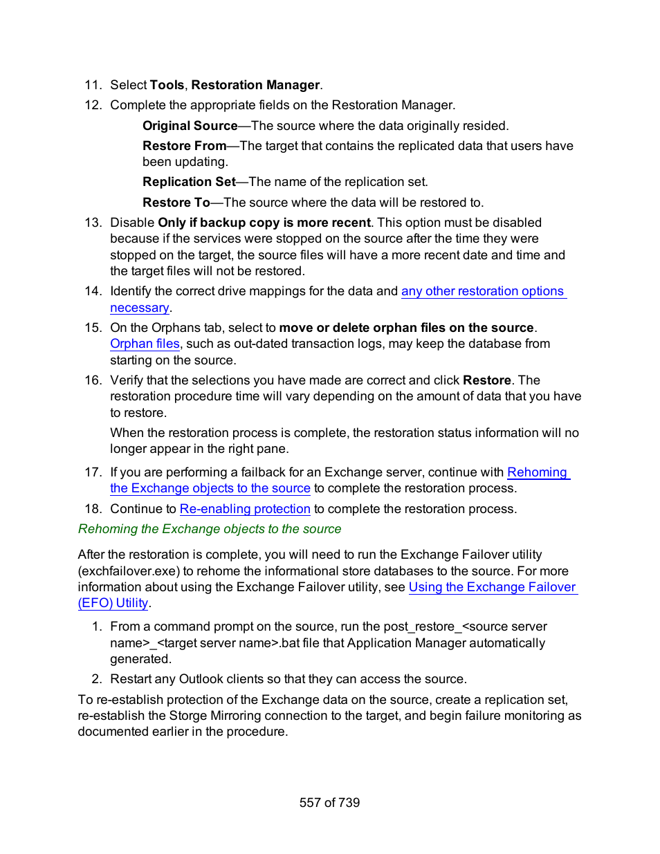 HP Storage Mirroring Software User Manual | Page 559 / 741