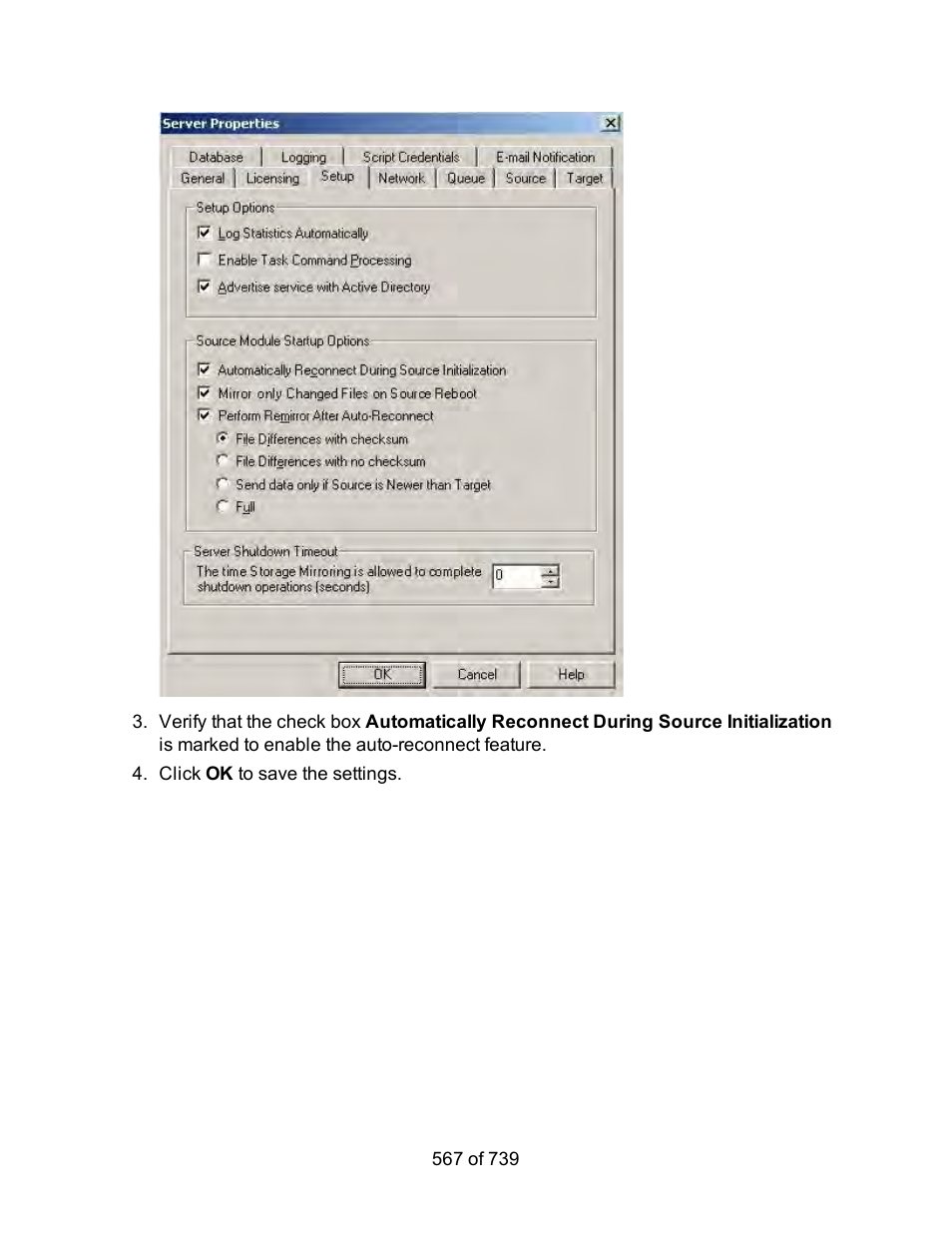 HP Storage Mirroring Software User Manual | Page 569 / 741