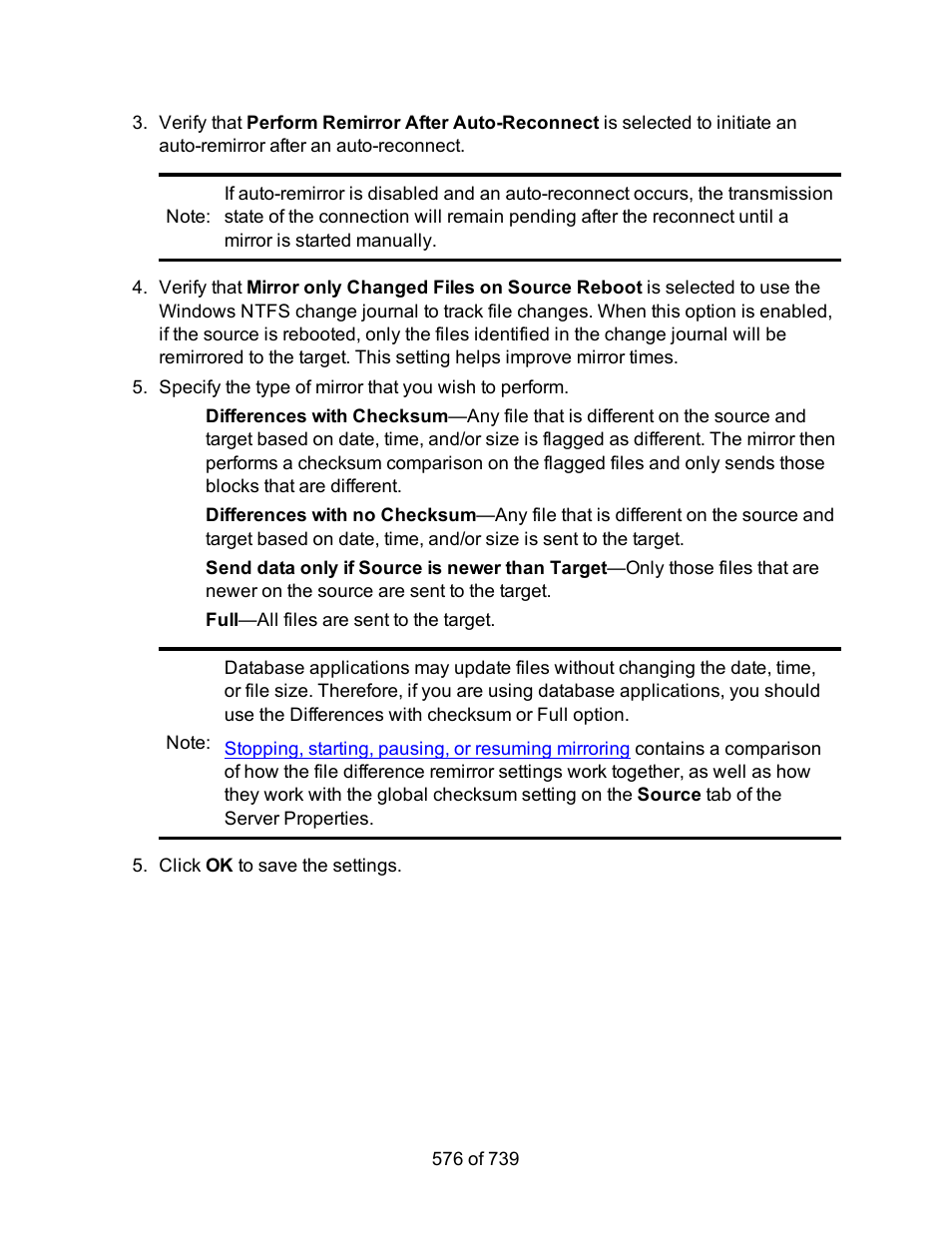 HP Storage Mirroring Software User Manual | Page 578 / 741