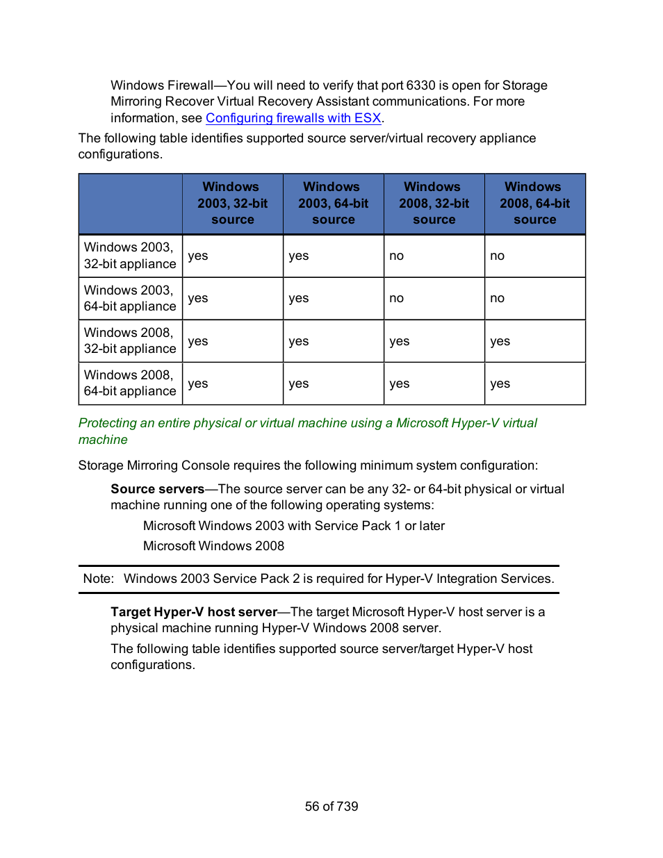 HP Storage Mirroring Software User Manual | Page 58 / 741