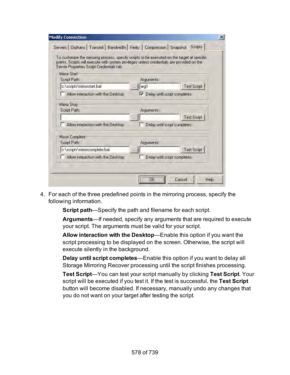 HP Storage Mirroring Software User Manual | Page 580 / 741