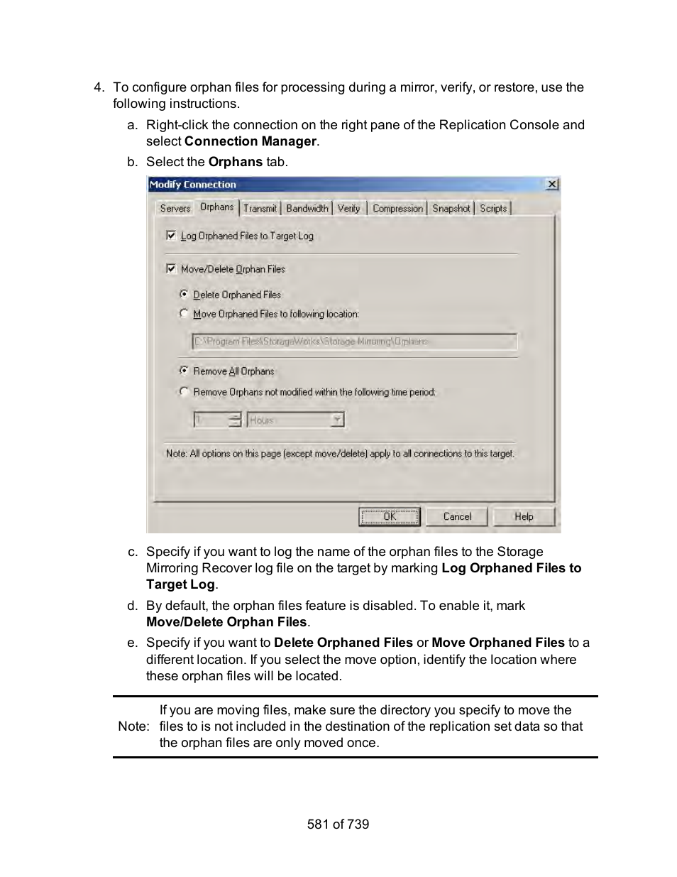 HP Storage Mirroring Software User Manual | Page 583 / 741