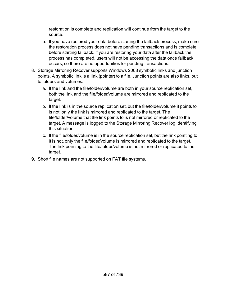 HP Storage Mirroring Software User Manual | Page 589 / 741