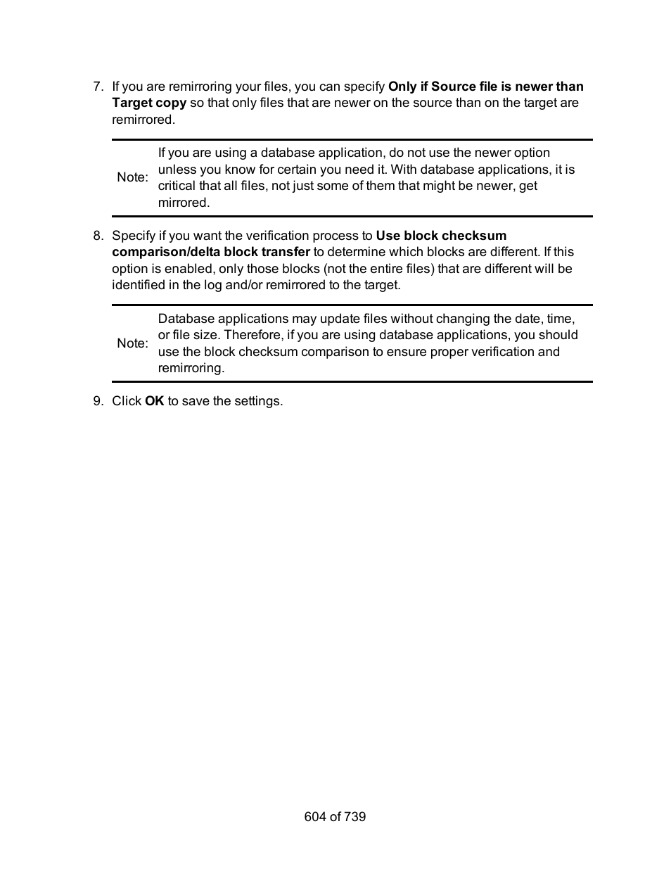 HP Storage Mirroring Software User Manual | Page 606 / 741