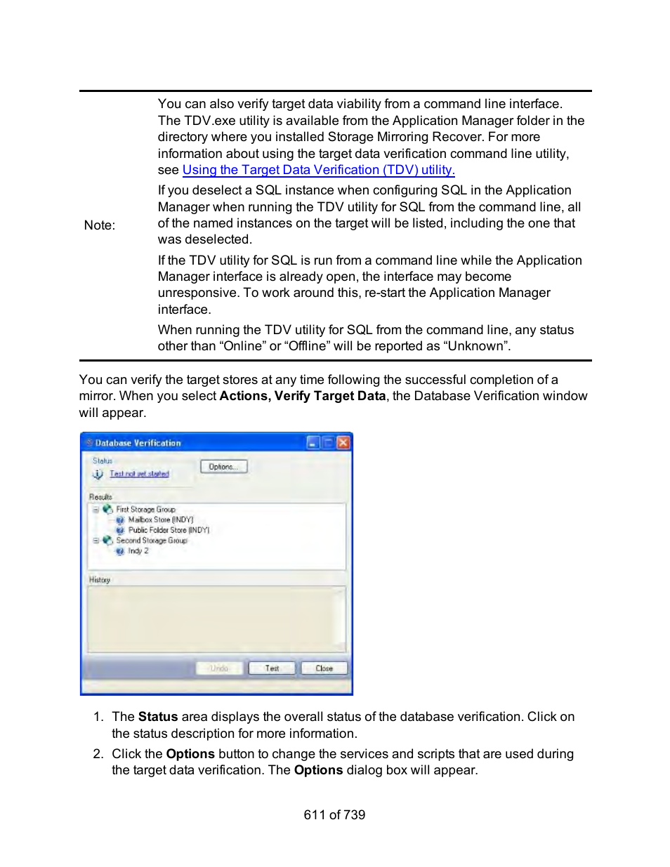 HP Storage Mirroring Software User Manual | Page 613 / 741