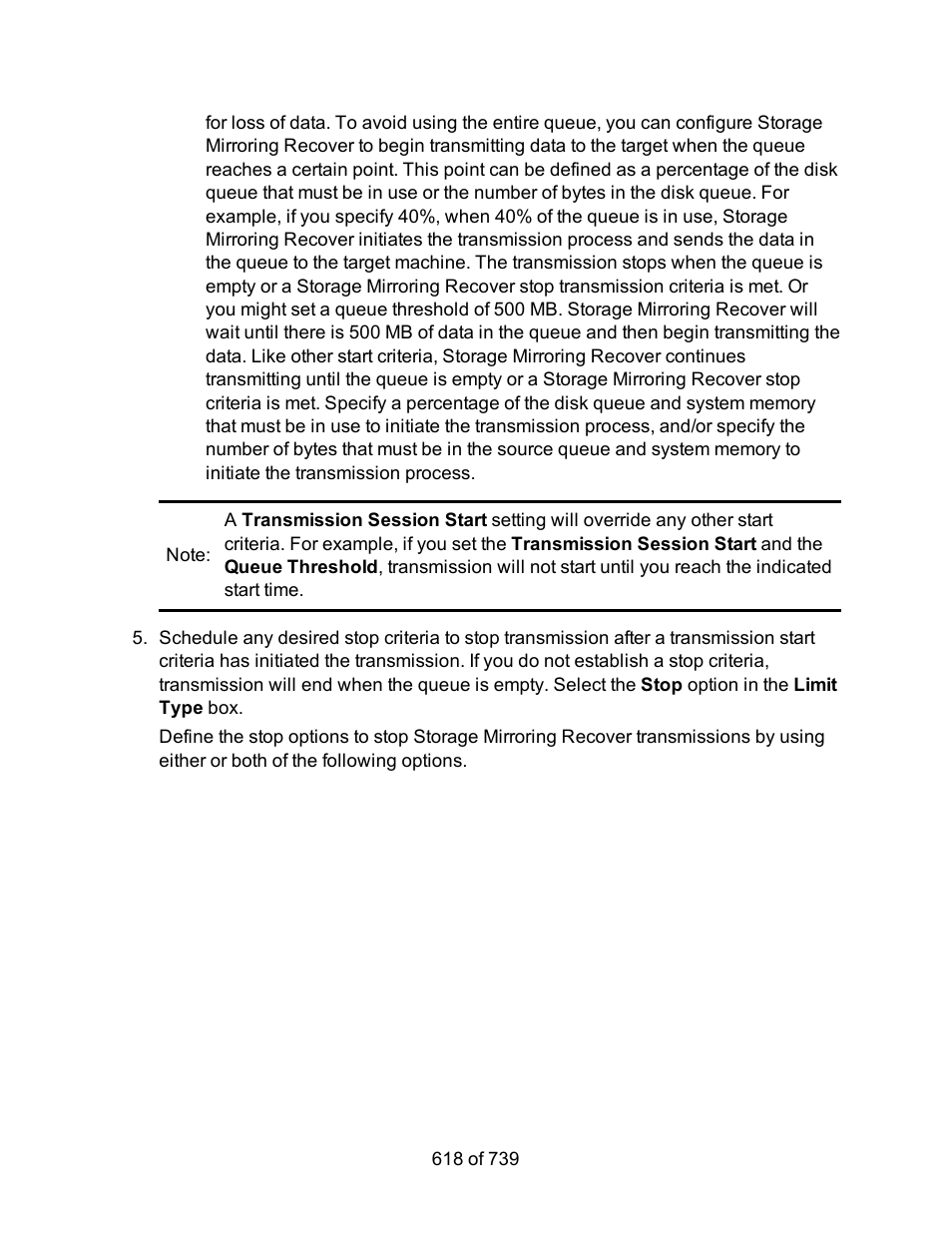 HP Storage Mirroring Software User Manual | Page 620 / 741