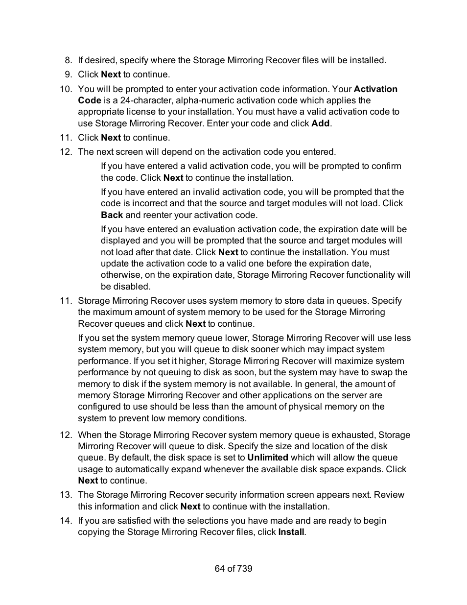 HP Storage Mirroring Software User Manual | Page 66 / 741