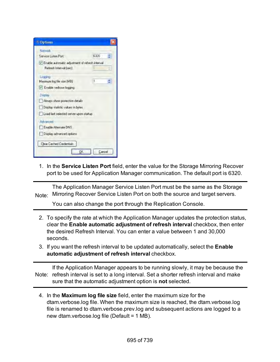HP Storage Mirroring Software User Manual | Page 697 / 741