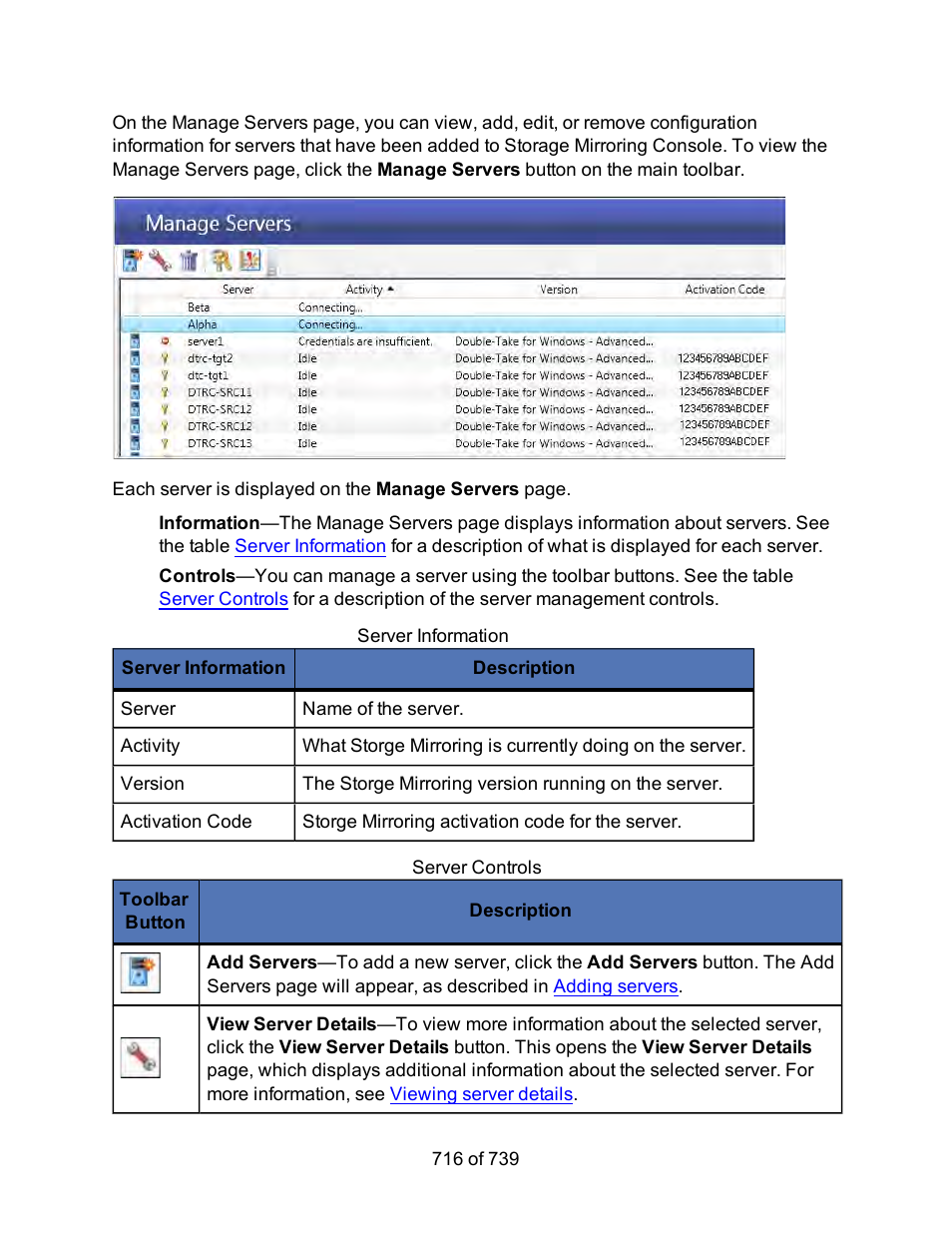 HP Storage Mirroring Software User Manual | Page 718 / 741
