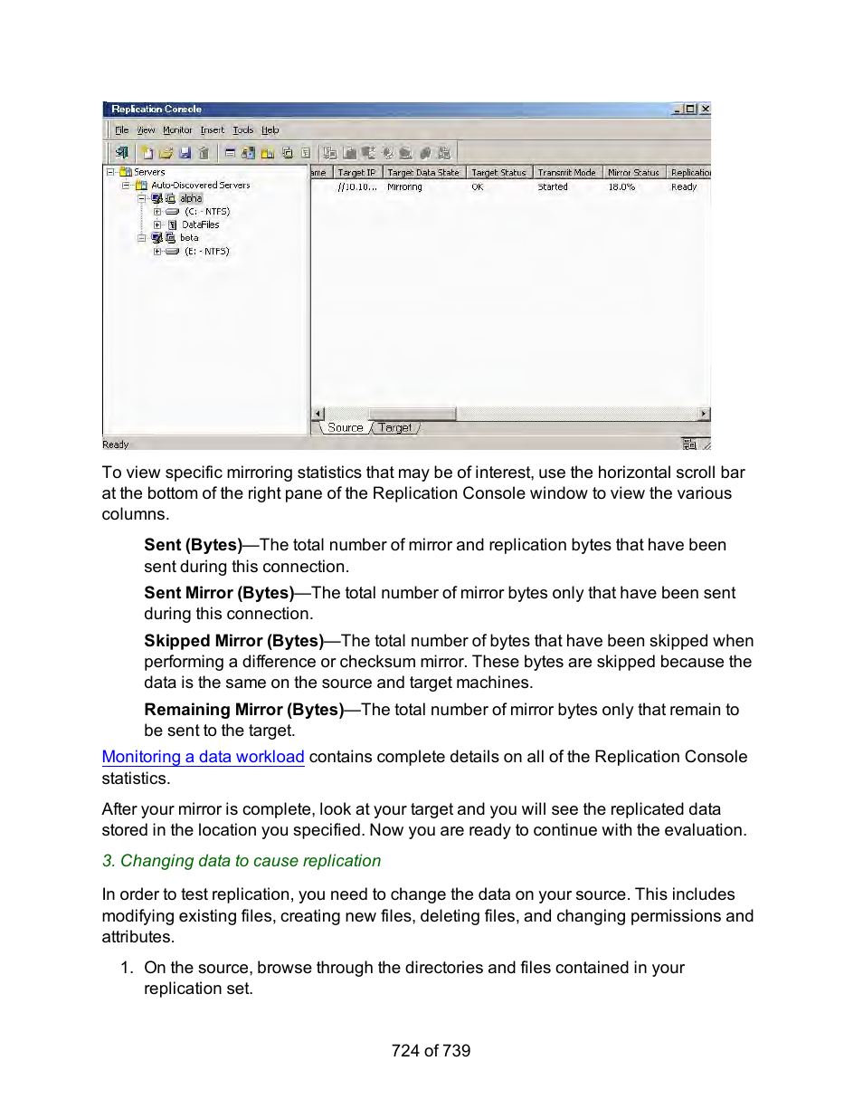 HP Storage Mirroring Software User Manual | Page 726 / 741