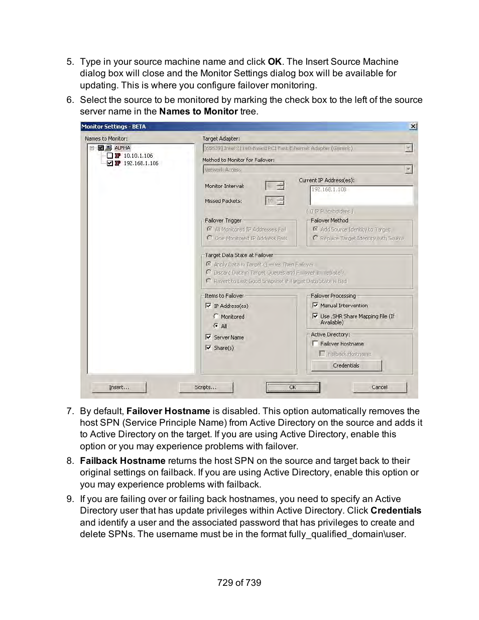 HP Storage Mirroring Software User Manual | Page 731 / 741