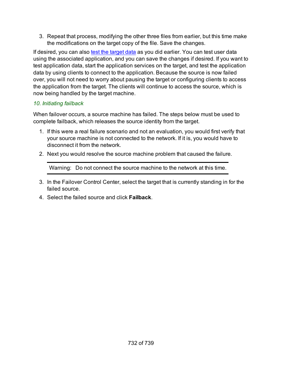 HP Storage Mirroring Software User Manual | Page 734 / 741