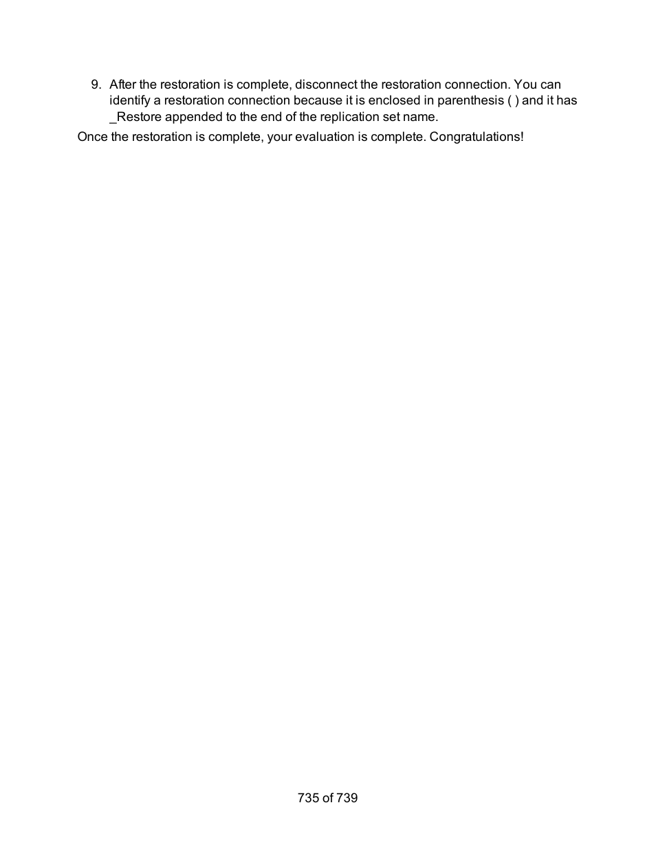 HP Storage Mirroring Software User Manual | Page 737 / 741