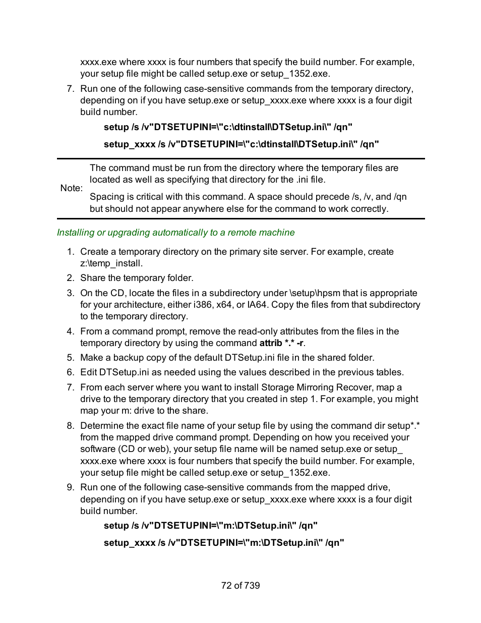 HP Storage Mirroring Software User Manual | Page 74 / 741