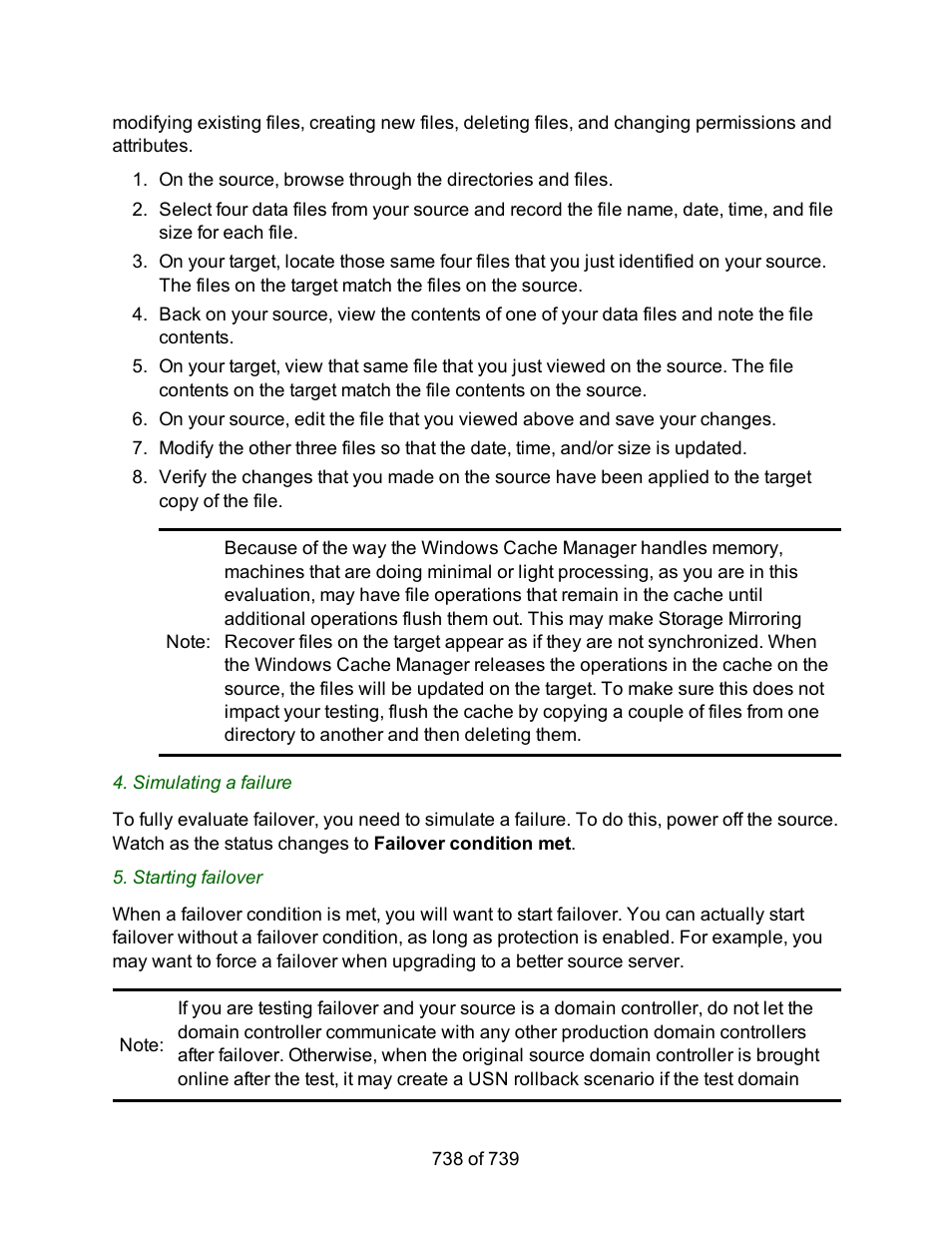 HP Storage Mirroring Software User Manual | Page 740 / 741