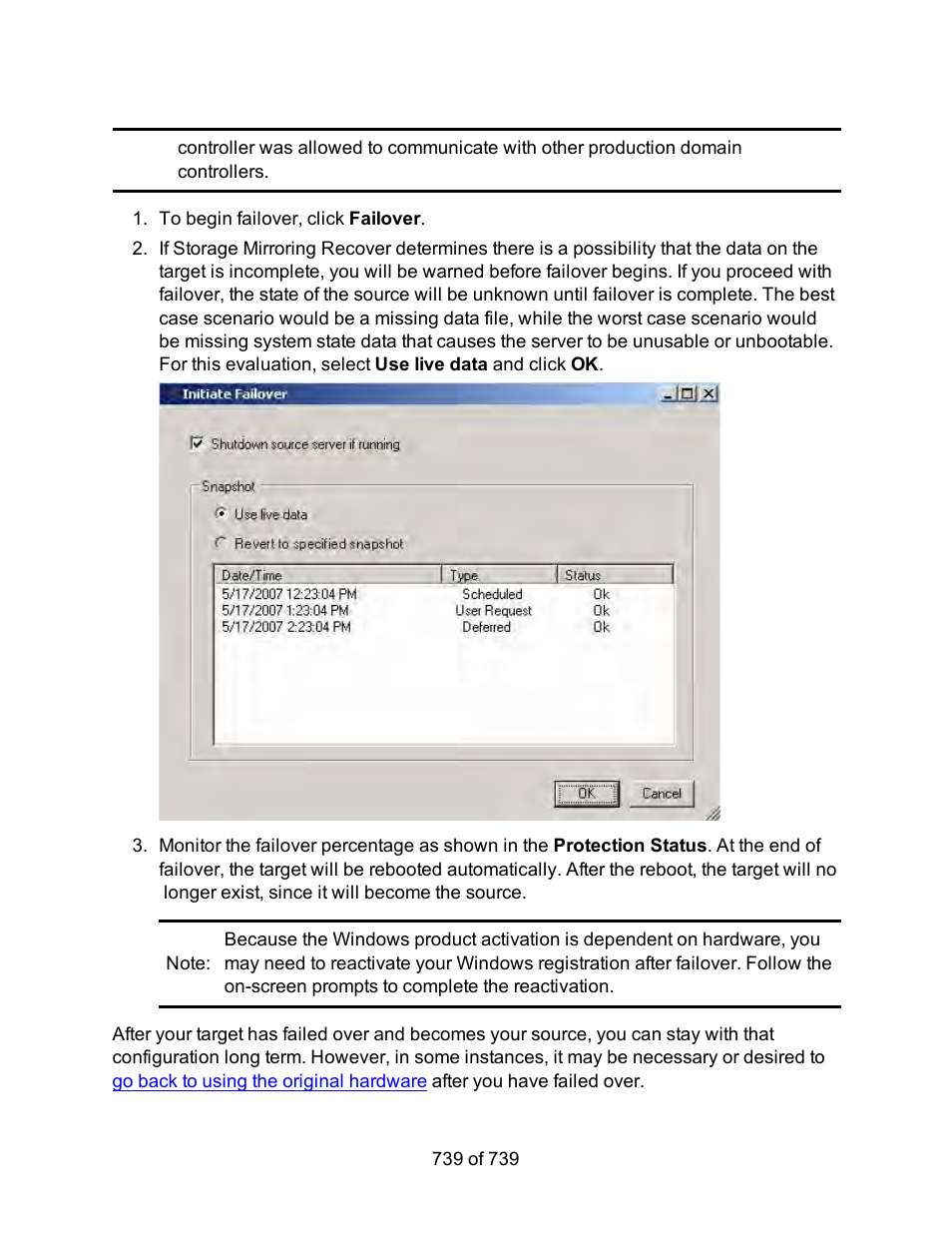 HP Storage Mirroring Software User Manual | Page 741 / 741