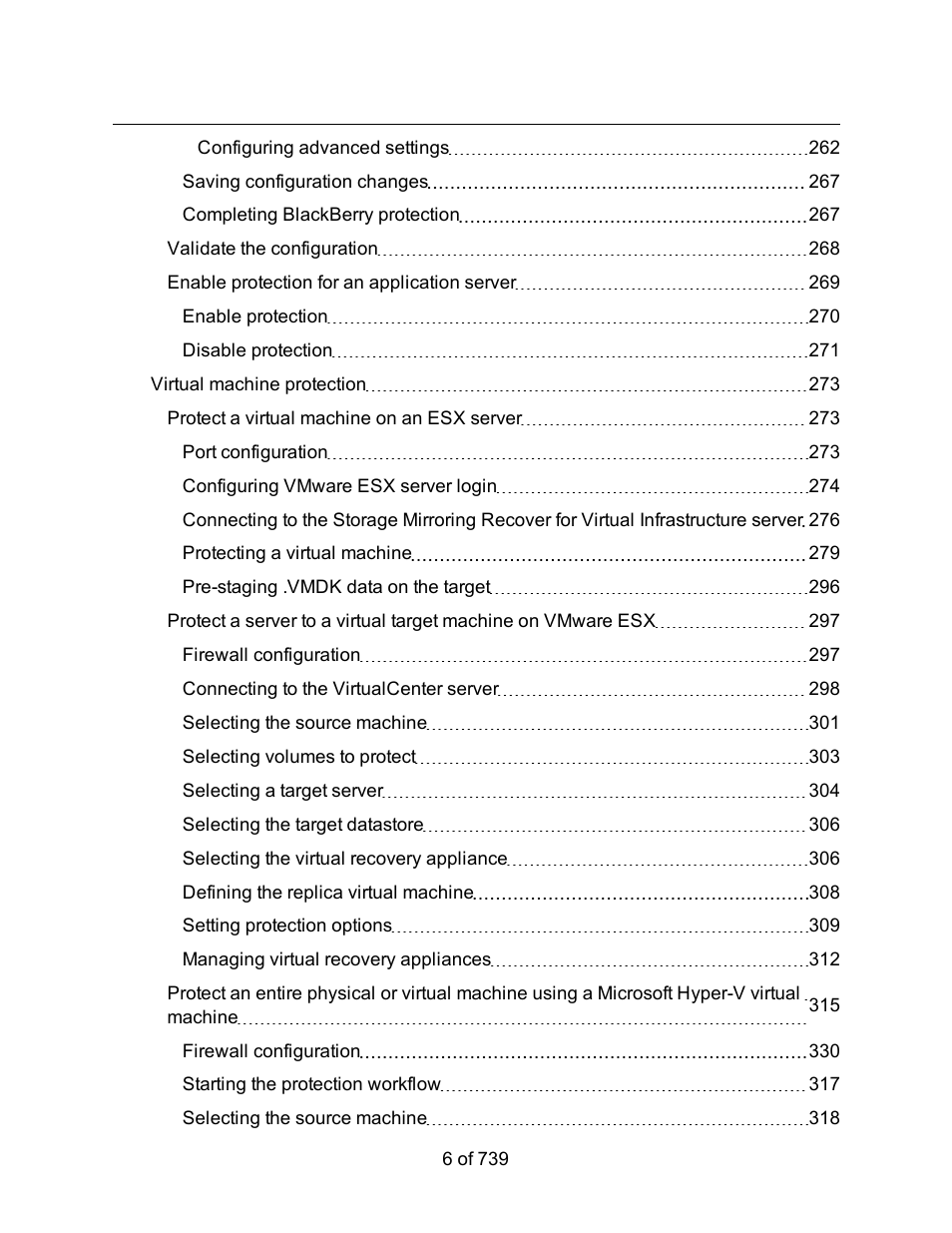 HP Storage Mirroring Software User Manual | Page 8 / 741