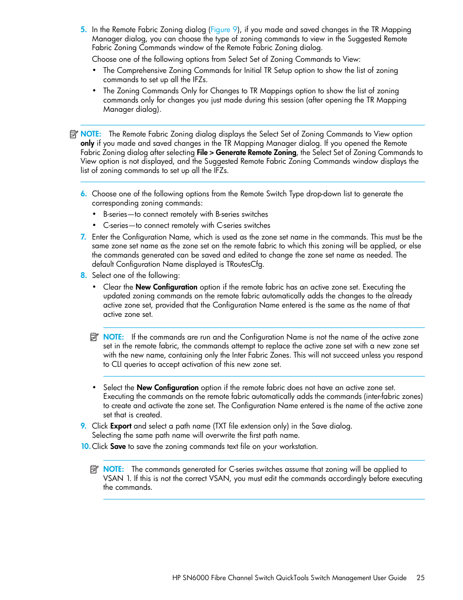 HP 8.20q Fibre Channel Switch User Manual | Page 25 / 114