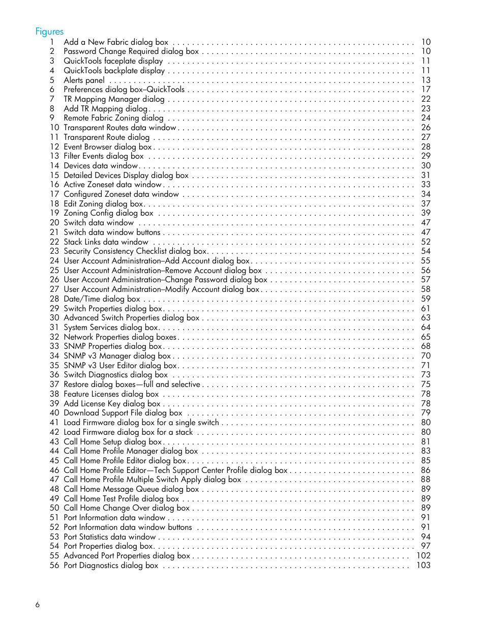 HP 8.20q Fibre Channel Switch User Manual | Page 6 / 114