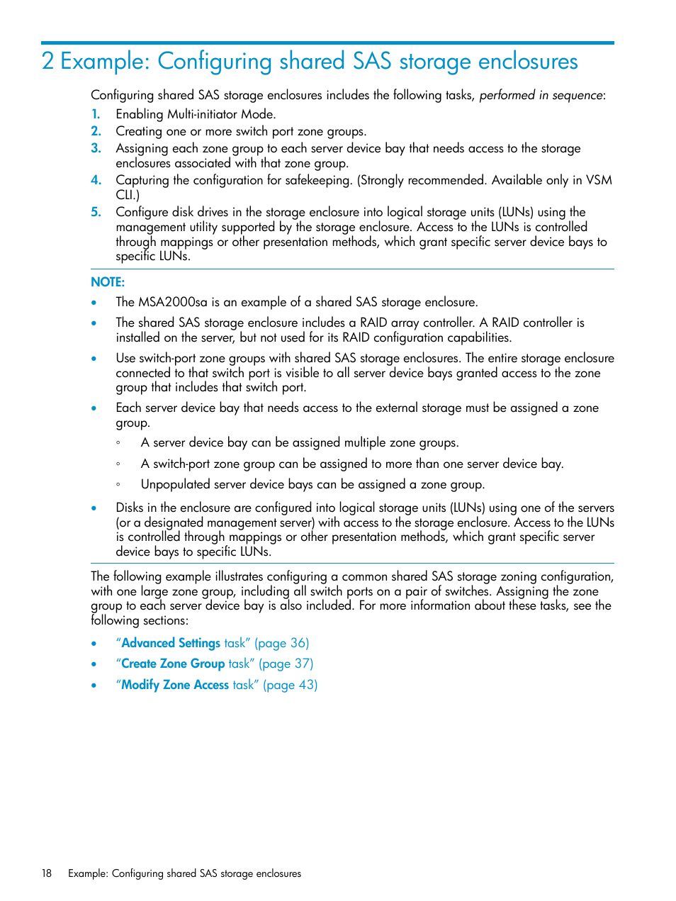 HP 3Gb SAS Switch for HP BladeSystem c-Class User Manual | Page 18 / 86