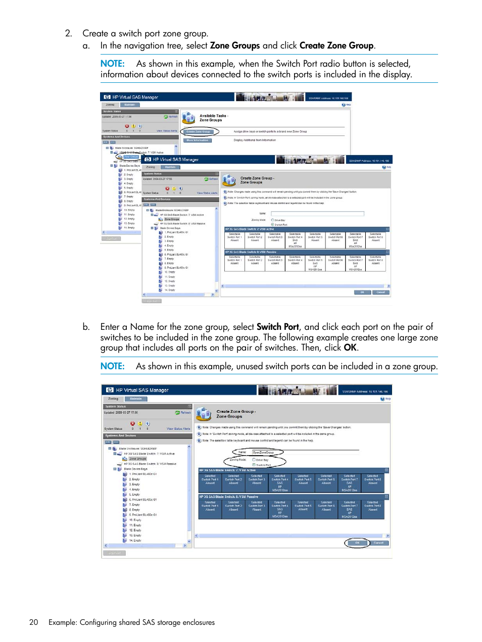 HP 3Gb SAS Switch for HP BladeSystem c-Class User Manual | Page 20 / 86