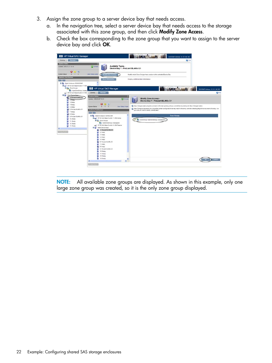 HP 3Gb SAS Switch for HP BladeSystem c-Class User Manual | Page 22 / 86