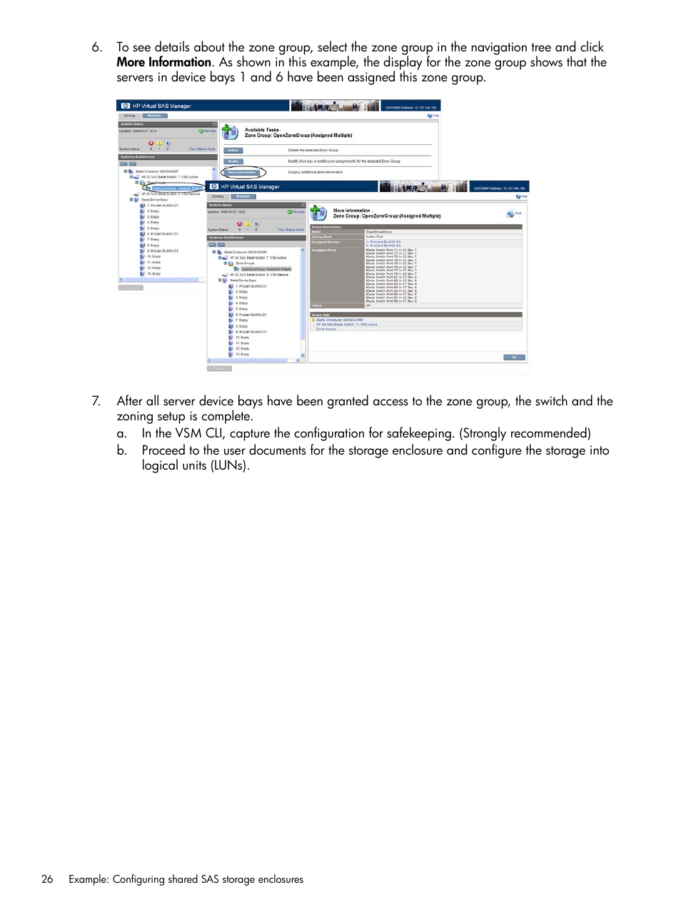 HP 3Gb SAS Switch for HP BladeSystem c-Class User Manual | Page 26 / 86