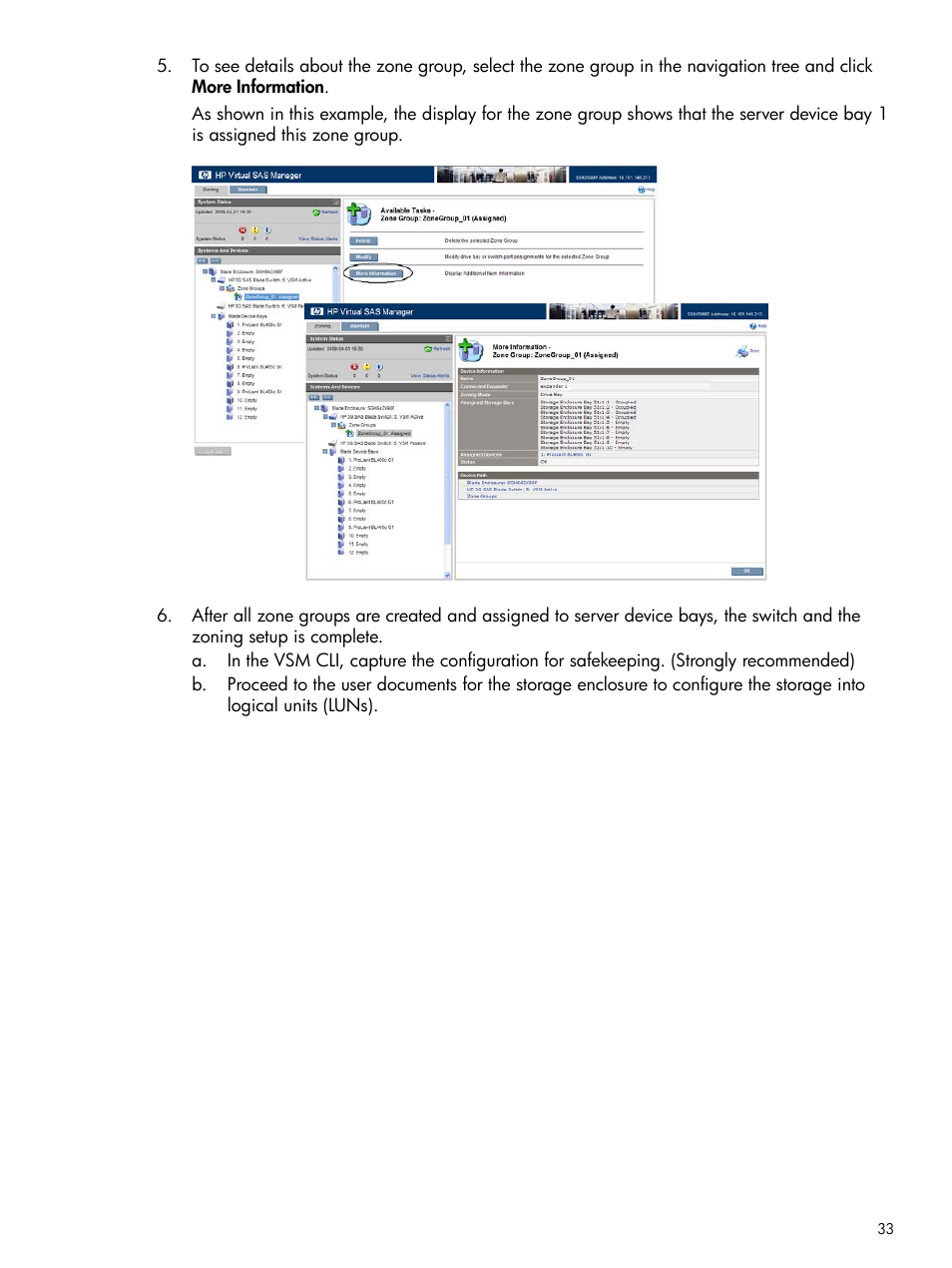 HP 3Gb SAS Switch for HP BladeSystem c-Class User Manual | Page 33 / 86