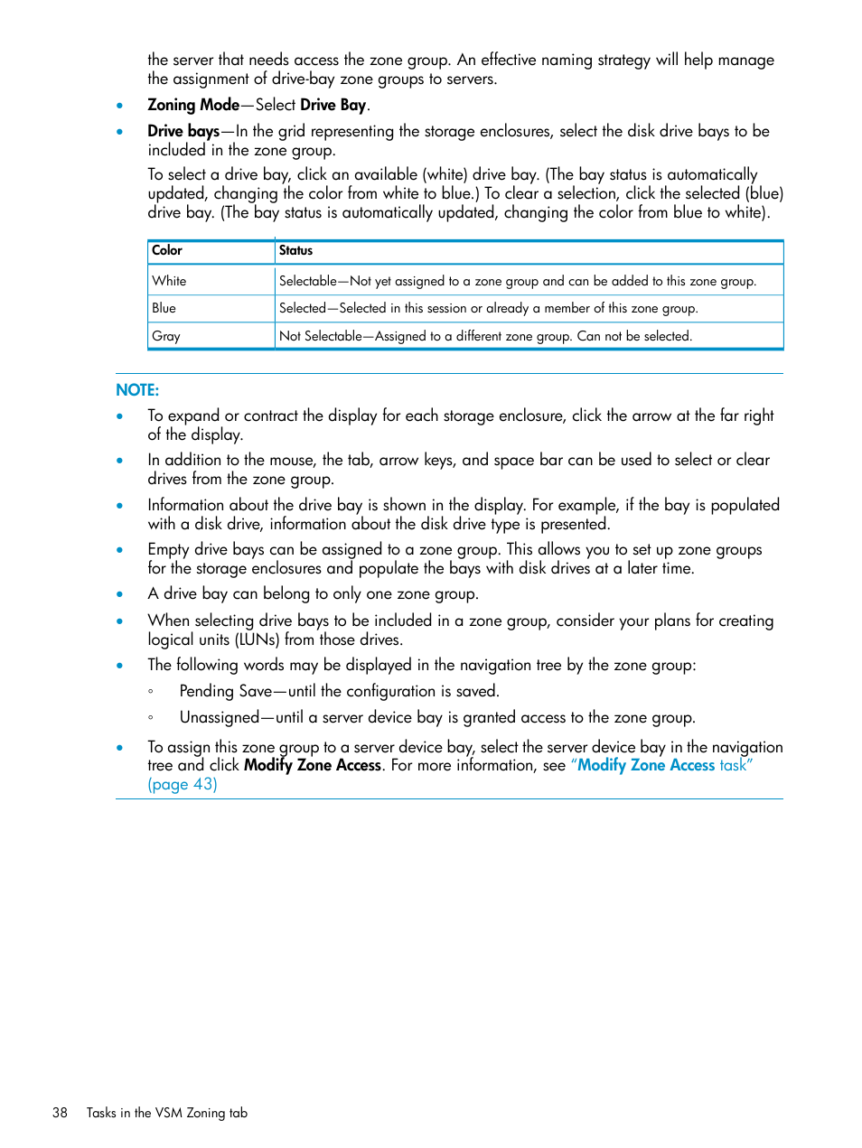 HP 3Gb SAS Switch for HP BladeSystem c-Class User Manual | Page 38 / 86