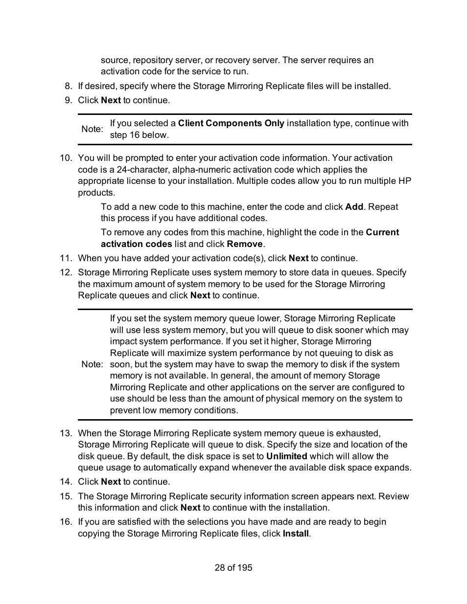 HP Storage Mirroring Software User Manual | Page 30 / 197