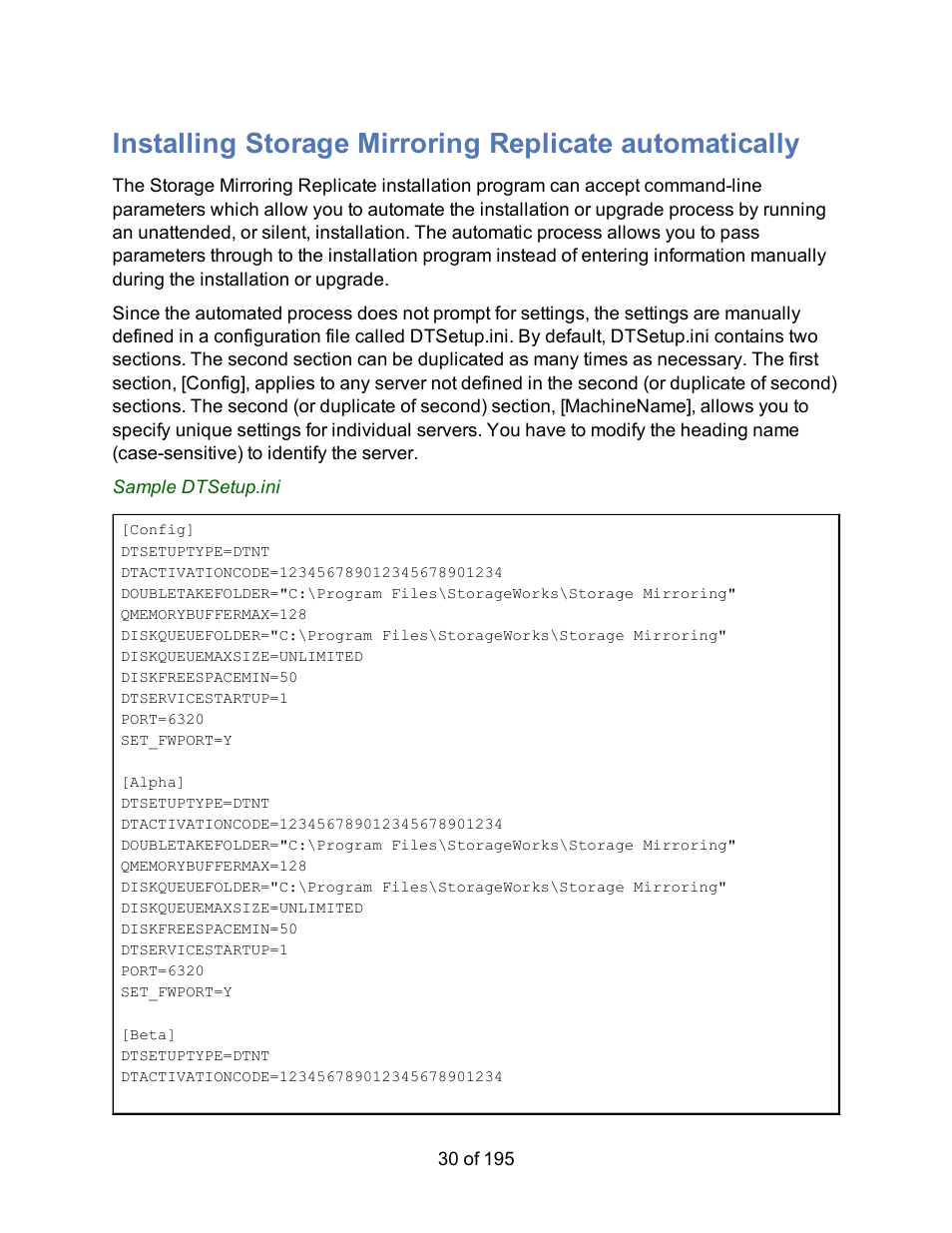 HP Storage Mirroring Software User Manual | Page 32 / 197