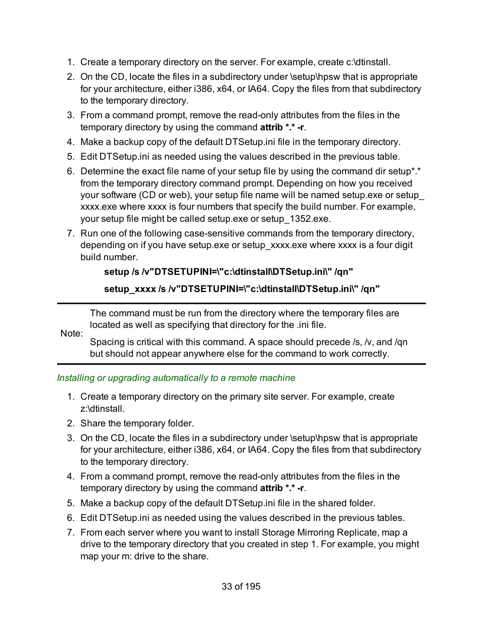 HP Storage Mirroring Software User Manual | Page 35 / 197
