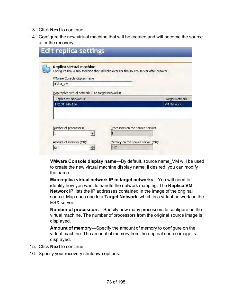 HP Storage Mirroring Software User Manual | Page 75 / 197