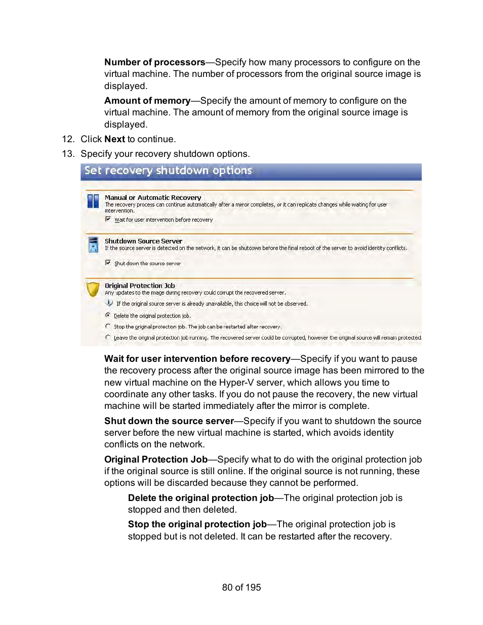 HP Storage Mirroring Software User Manual | Page 82 / 197
