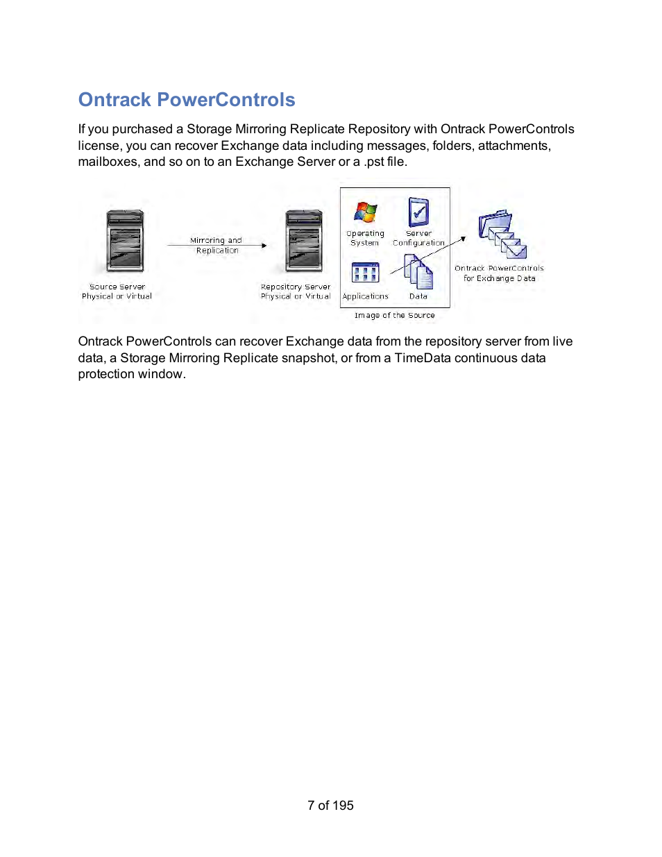 Ontrack powercontrols | HP Storage Mirroring Software User Manual | Page 9 / 197