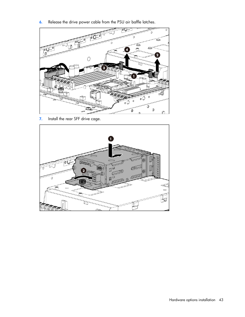 HP ProLiant DL380e Gen8 Server User Manual | Page 43 / 142