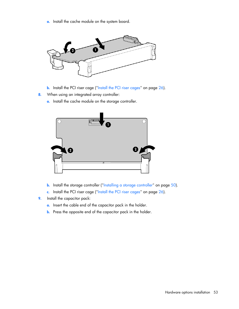 HP ProLiant DL380e Gen8 Server User Manual | Page 53 / 142