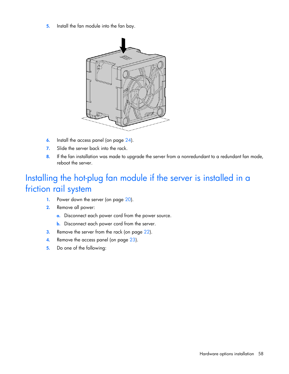 HP ProLiant DL380e Gen8 Server User Manual | Page 58 / 142