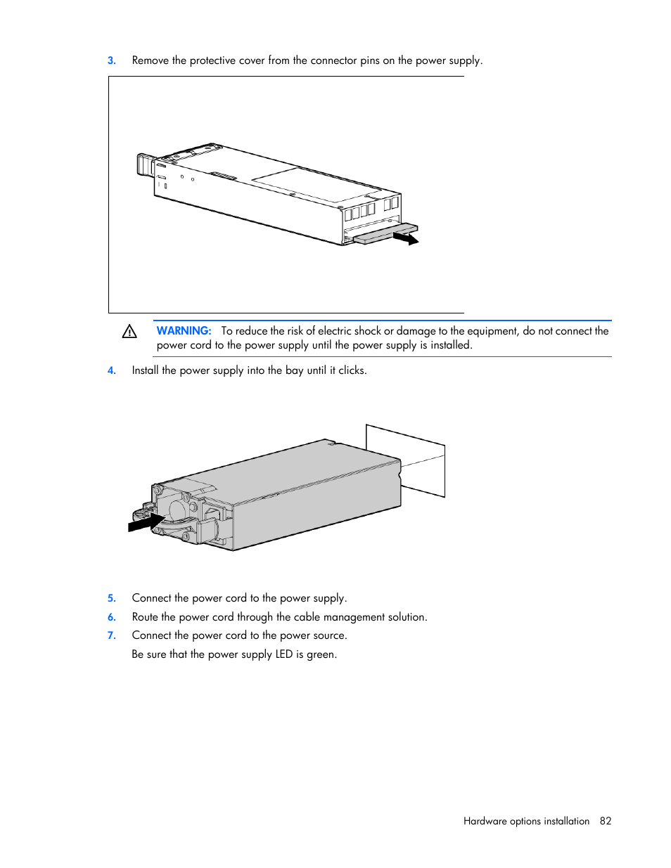 HP ProLiant DL380e Gen8 Server User Manual | Page 82 / 142