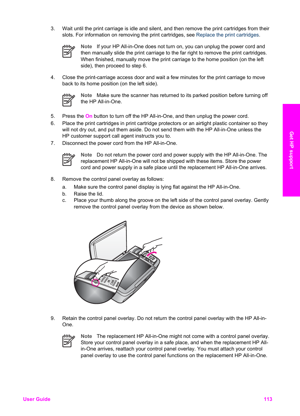 HP PSC 1610v All-in-One Printer User Manual | Page 116 / 134