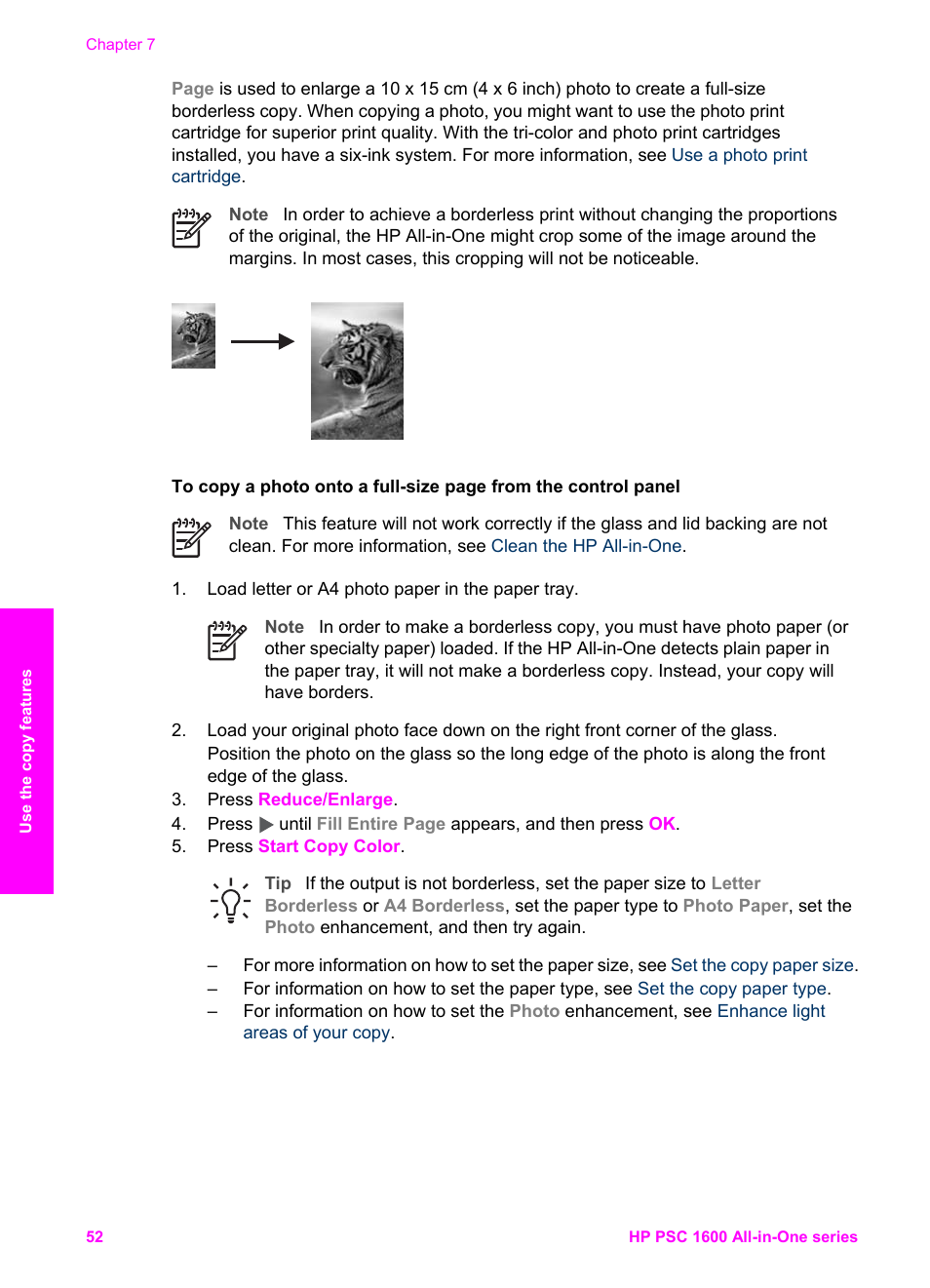 HP PSC 1610v All-in-One Printer User Manual | Page 55 / 134