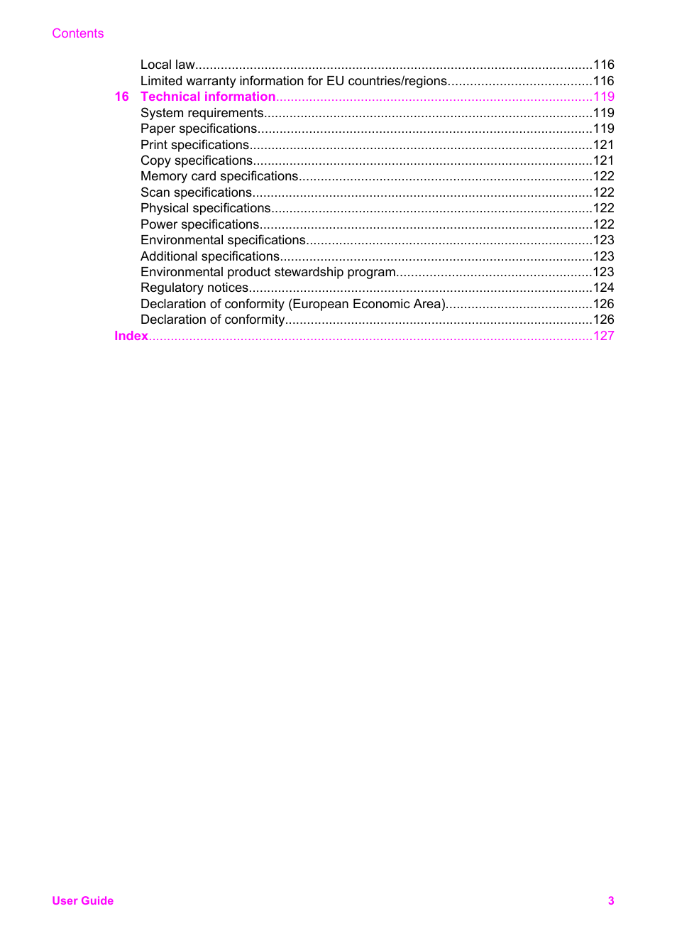 HP PSC 1610v All-in-One Printer User Manual | Page 6 / 134