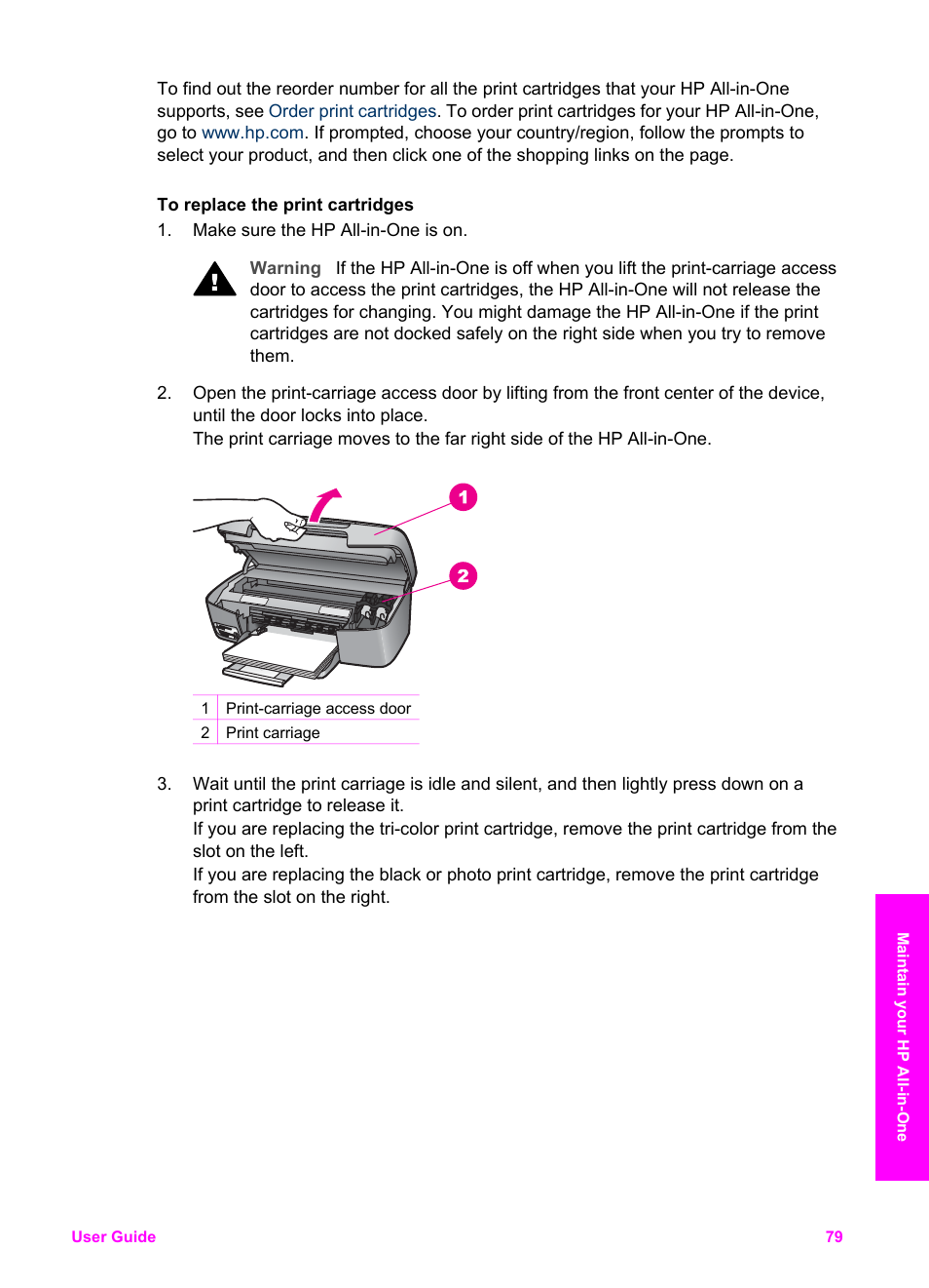 HP PSC 1610v All-in-One Printer User Manual | Page 82 / 134